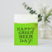 アイルランドの幸せな緑ビール日の郵便はがき ポストカード (スタンド正面)