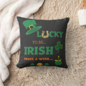 アイルランドの幸運が祈る クッション (ブランケット)