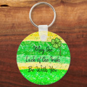 アイルランドの幸運と幸運のチャーム キーホルダー (裏面)
