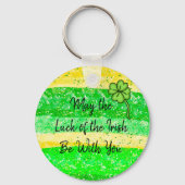 アイルランドの幸運と幸運のチャーム キーホルダー (裏面)