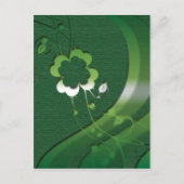 アイルランドの幸運のシャーロックのポストカード ポストカード (正面)