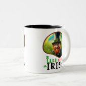 アイルランドの幸運 – アイルランド恵み ツートーンマグカップ (正面右)