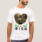 アイルランドの幸運 – アイルランド詩スラム Tシャツ (正面)