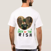 アイルランドの幸運 – アイルランド詩スラム Tシャツ (裏面)