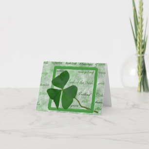 アイルランドの幸運 カード