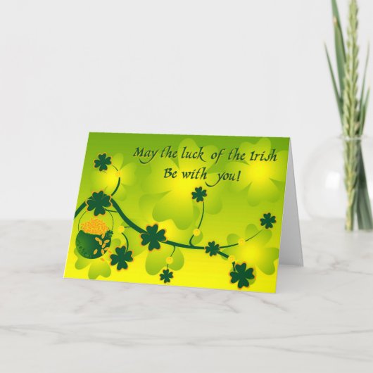 アイルランドの幸運 カード (正面)