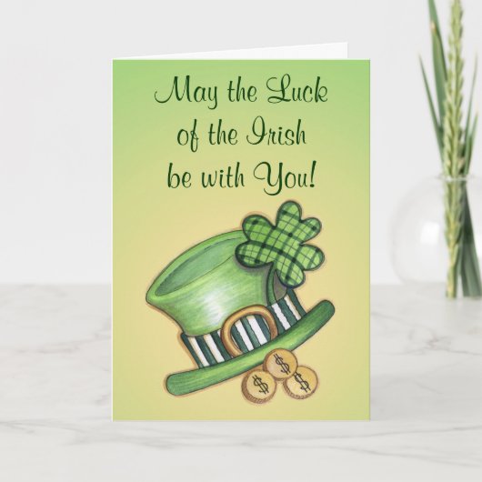 アイルランドの幸運 カード (正面)