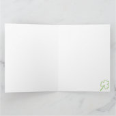 アイルランドの幸運 カード (内部)