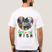 アイルランドの幸運 – グリーングローダンスパーティー Tシャツ (裏面)
