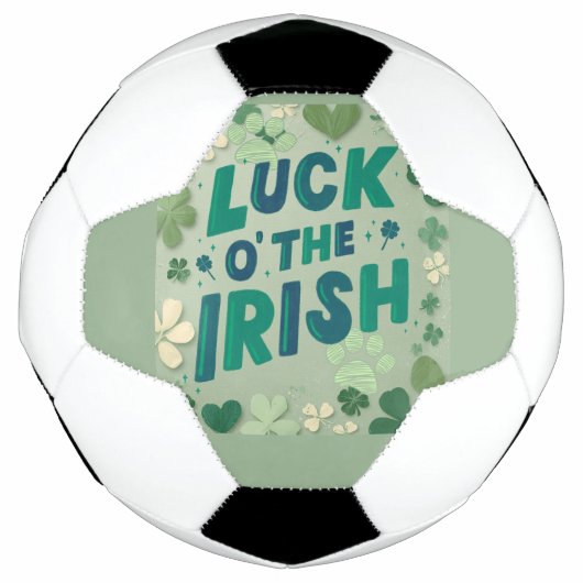 アイルランドの幸運 サッカーボール (正面)