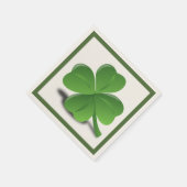 アイルランドの幸運 スタンダードカクテルナプキン (角)