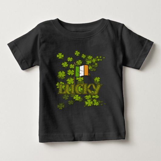 アイルランドの幸運 ベビーTシャツ (正面)
