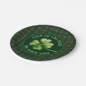 アイルランドの幸運 ペーパープレート (アングル)