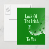アイルランドの幸運 ポストカード (正面/裏面)