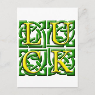アイルランドの幸運 ポストカード