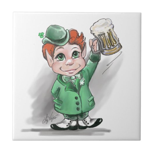 アイルランドの応援! タイル (正面)