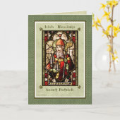 アイルランドの恵み-パトリキウス カード (黄色い花)