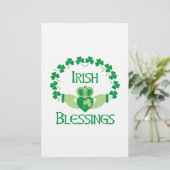 アイルランドの恵み 便箋 (スタンド正面)