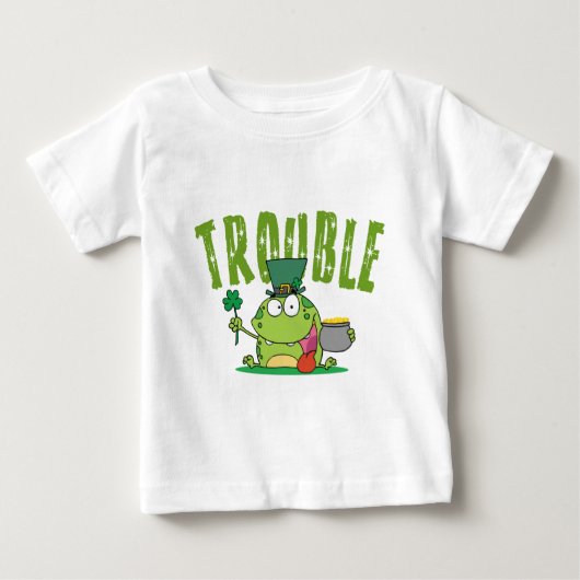 アイルランドの悩み ベビーTシャツ (正面)