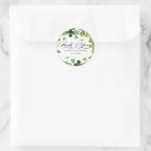 アイルランドの愛の幸せ シャムロックのグリーン ラウンドシール (バッグ)