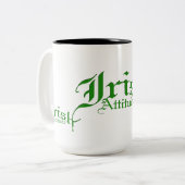 アイルランドの態度 ツートーンマグカップ (正面左)