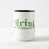 アイルランドの態度 ツートーンマグカップ (中央)