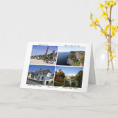 アイルランドの挨拶状のイメージ カード (黄色い花)