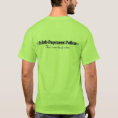 アイルランドの支払の警察 Tシャツ (裏面)