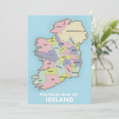 アイルランドの政治地図。 セーブザデート (スタンド正面)