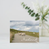 アイルランドの文字はがき ポストカード (スタンド正面)