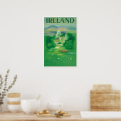 アイルランドの旅行ポスター ポスター (キッチン)