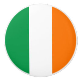 アイルランドの旗とセラミックノブのプル セラミックノブ