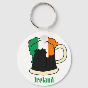 アイルランドの旗のギネスビール キーホルダー