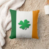 アイルランドの旗のシャムロックのクッション クッション (ブランケット)