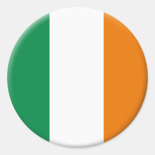 アイルランドの旗のステッカー ラウンドシール