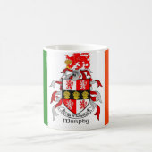 アイルランドの旗のマーフィー コーヒーマグカップ (中央)