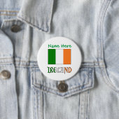 アイルランドの旗の伝統のバッジ・ピンズ LGBTQ 名入れ対応 缶バッジ (インサイチュ)