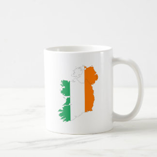 アイルランドの旗の地図 コーヒーマグカップ