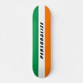 アイルランドの旗はスケートボードのデッキをカスタム設計します スケートボード (正面)