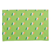 アイルランドの旗パターン 枕カバー (正面右)