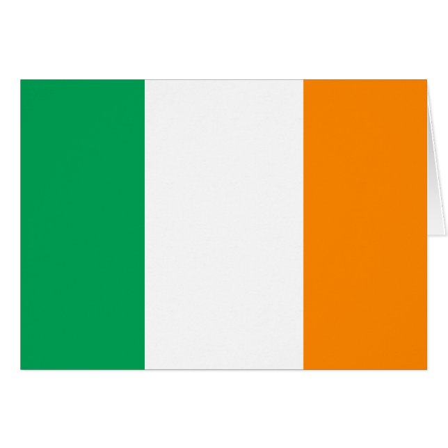 アイルランドの旗 (正面横)
