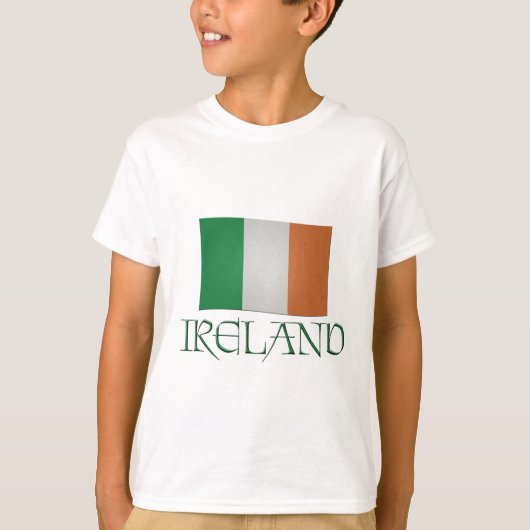 アイルランドの旗 -- アイルランド Tシャツ (正面)