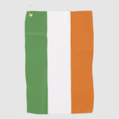 アイルランドの旗 ゴルフタオル (正面)