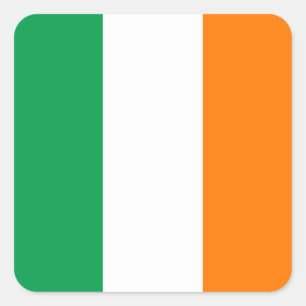 アイルランドの旗 スクエアシール