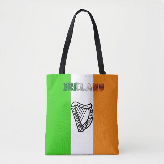 アイルランドの旗 トートバッグ (正面)