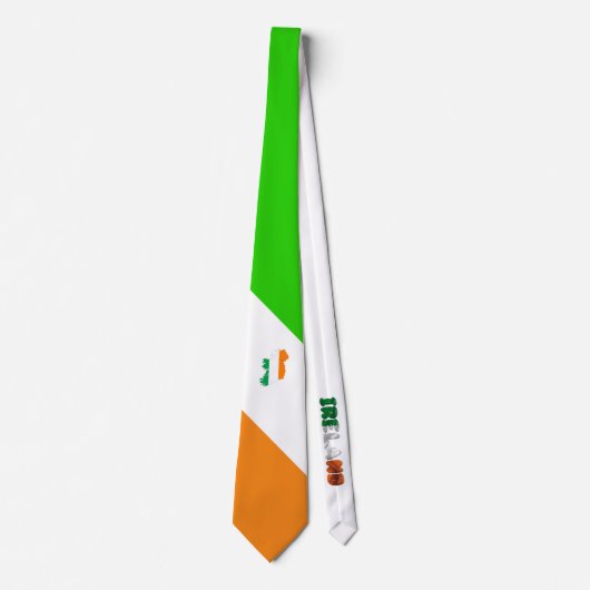 アイルランドの旗 ネクタイ (正面)