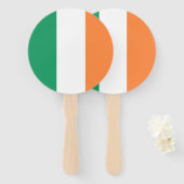 アイルランドの旗 ハンドファン (正面&裏面)