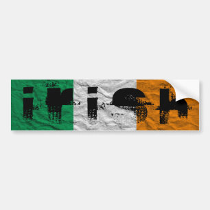 アイルランドの旗 バンパーステッカー