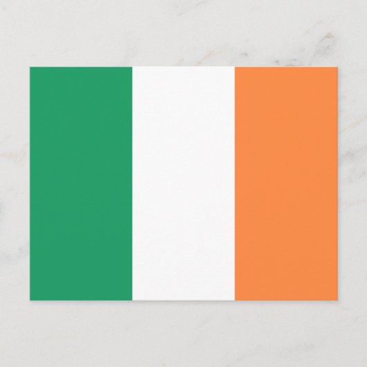 アイルランドの旗 ポストカード (正面)
