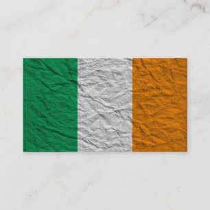 アイルランドの旗 名刺
